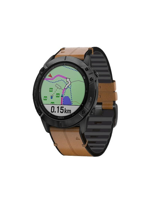 Armband Braun (Fenix 5 / 5 Plus / 6 / 6 Pro / 7 / 7 Pro / 8 (47mm)) Armband Braun (Fenix 5 / 5 Plus / 6 / 6 Pro / 7 / 7 Pro / 8 (47mm))