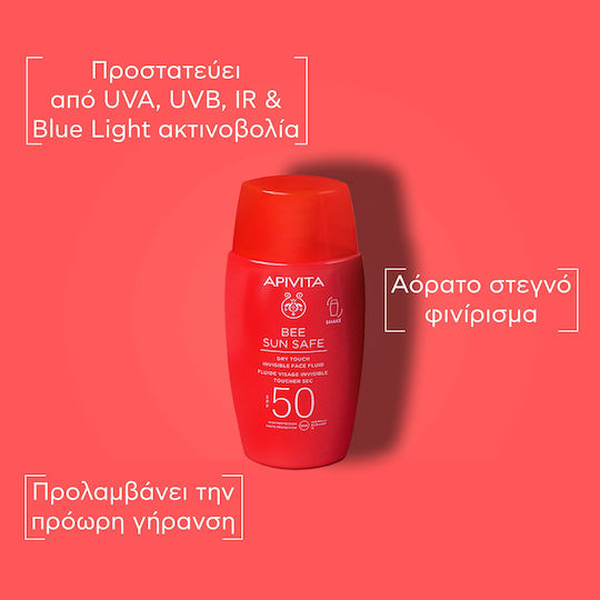 Apivita Bee Sun Safe Cremă Antisolară de Față SPF50 50ml