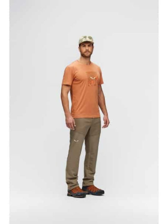 Salewa Dolomia Men's Long Hiking Trousers Khaki