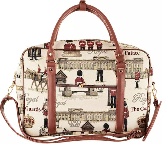 Signare London Royal Guard Sack Voyage Fabric L40xW40xH28cm