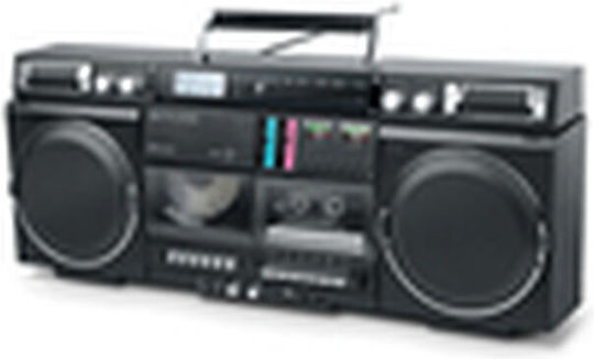 Muse M-380 Φορητό Ηχοσύστημα με Bluetooth / CD / MP3 / USB / Κασετόφωνο / Ραδιόφωνο Μαύρο