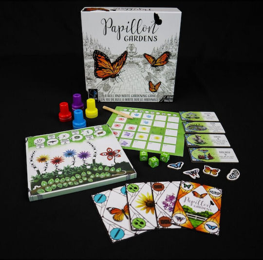 Joc de Societate Papillon Gardens pentru 1-6 Jucători 12+ Ani (EN) Kolossal Games