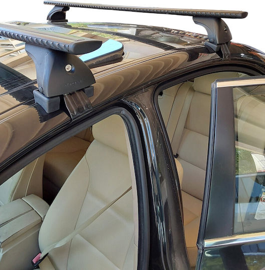 Nordrive Μπάρες Οροφής Αλουμινίου για BMW E60 / Σειρά 5 (Σετ με πόδια)