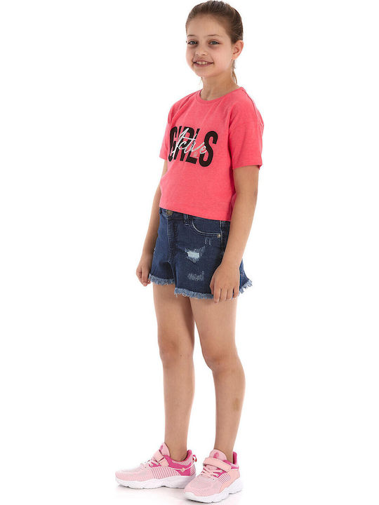 Παιδικό T-shirt Φούξια