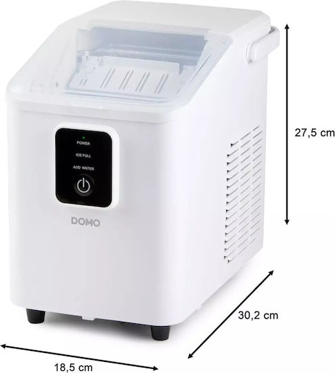 Domo Ice Machine with Daily Production 12kg