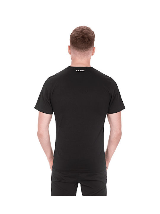 CUBE 11087 Men's Short Sleeves Cycling Jersey Black