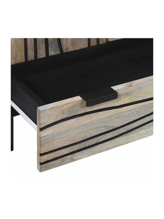 Cabinet Floor Wardrobes White and Black 60x33.5x100cm