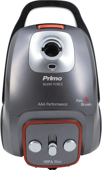 Primo PRVC-40489 Vacuum Cleaner 700W Bagged 3lt Gray