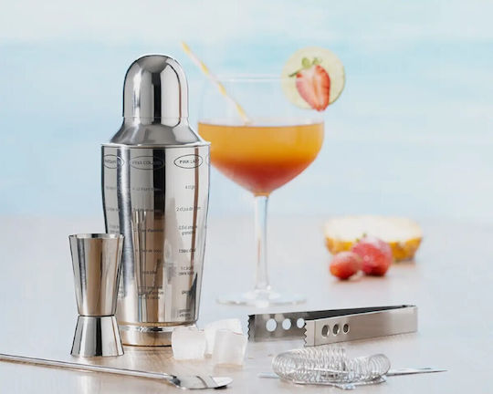 Σετ Cocktail από Ανοξείδωτο Ατσάλι 5τμχ 134522