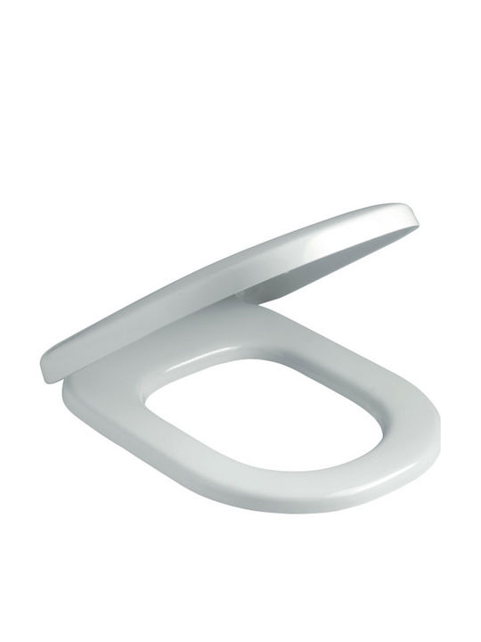 Ideal Standard Playa Καπάκι Λεκάνης Soft Close Πλαστικό 55x36cm Λευκό