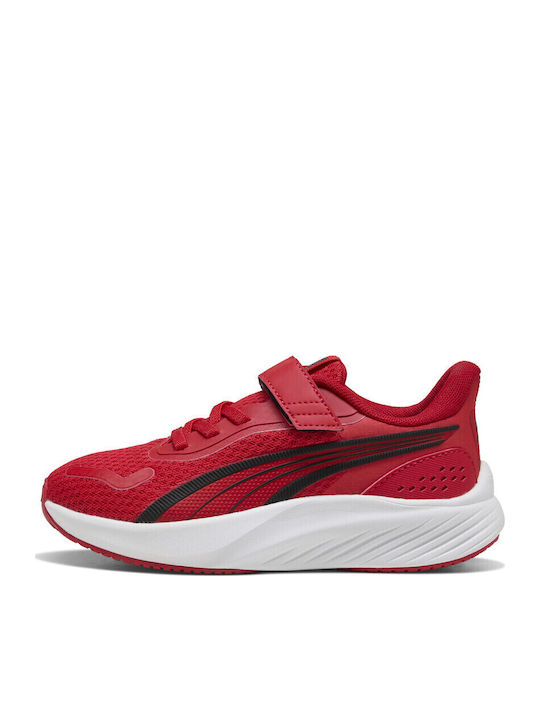 Pounce Lite Детски Спортни Обувки Running с Велкро Червени