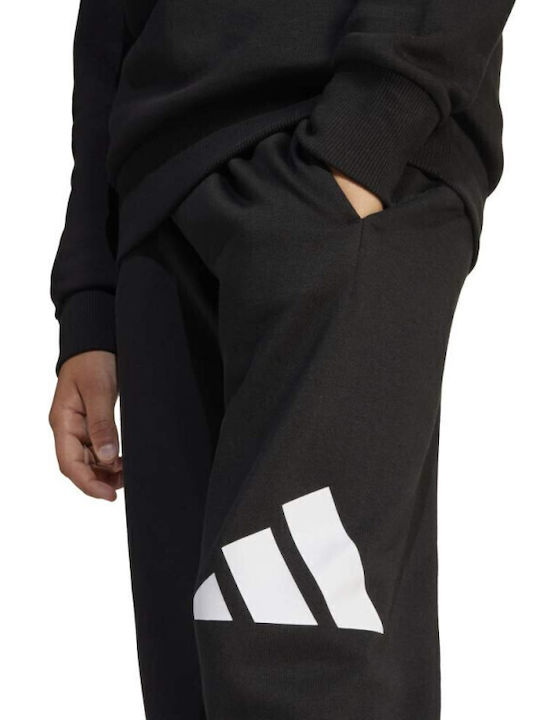 Kids Sweatpants Set With Top Black 2 Pieces