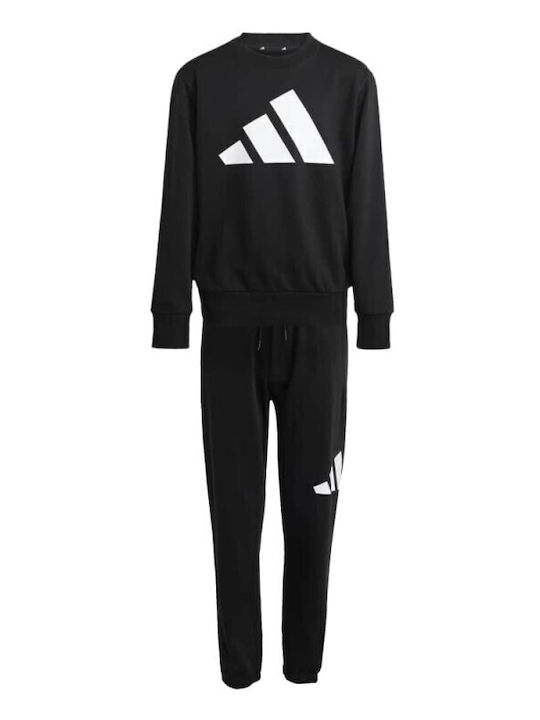Kids Sweatpants Set With Top Black 2 Pieces