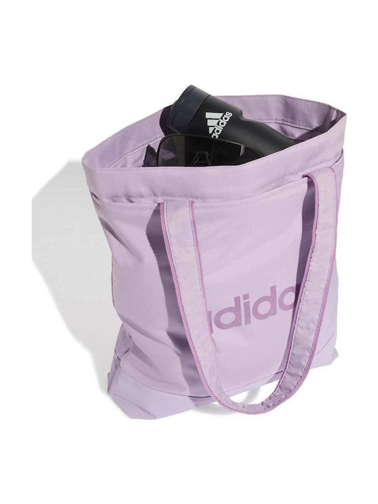 Essentials Γυναικεία Τσάντα Shopper Ώμου Μωβ