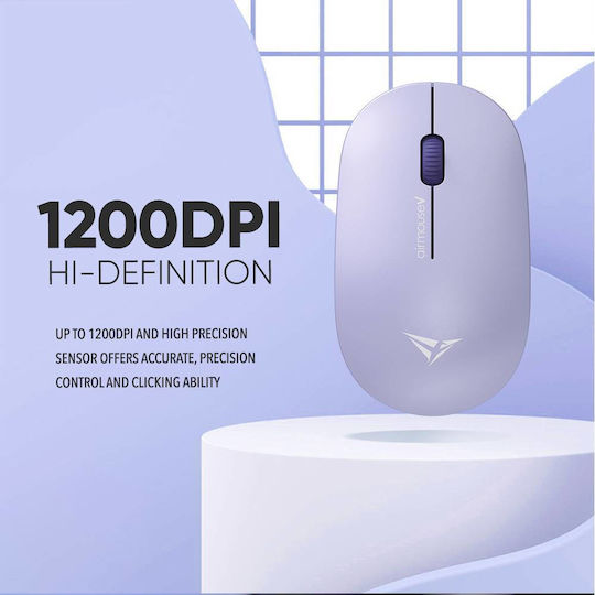 Alcatroz Airmouse V Ασύρματο Εργονομικό Ποντίκι Amethyst