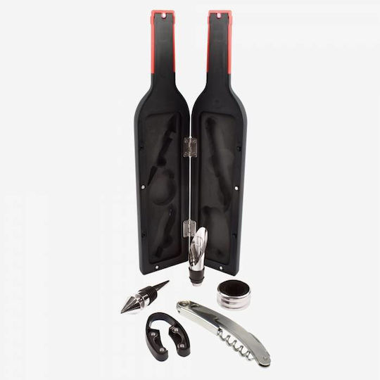 Legami Milano Rosso Комплект Аксесоари За Вино 5 Бройки BTL0002
