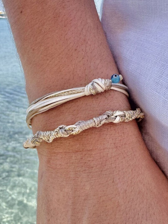 Bracelet "Komboskini 360 G" Beige Shades
