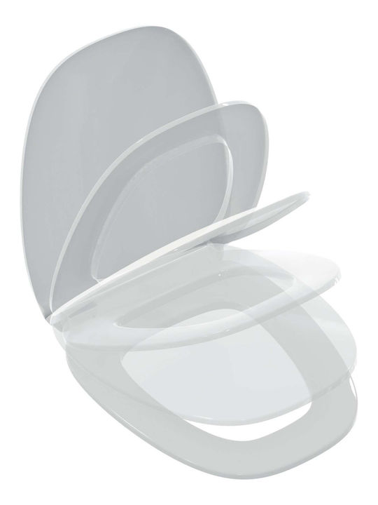 Ideal Standard Plastic Soft Close Toilet Seat White