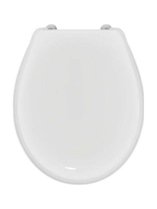 Ideal Standard Plastic Soft Close Toilet Seat White Simplicity