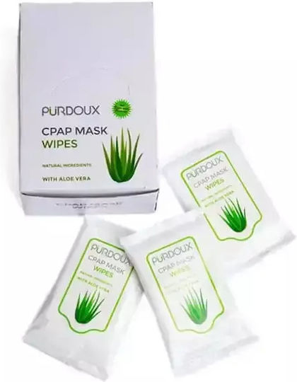 Travel Cleaning Wipes for Cpap Masks Aloe Vera Choice One Medical