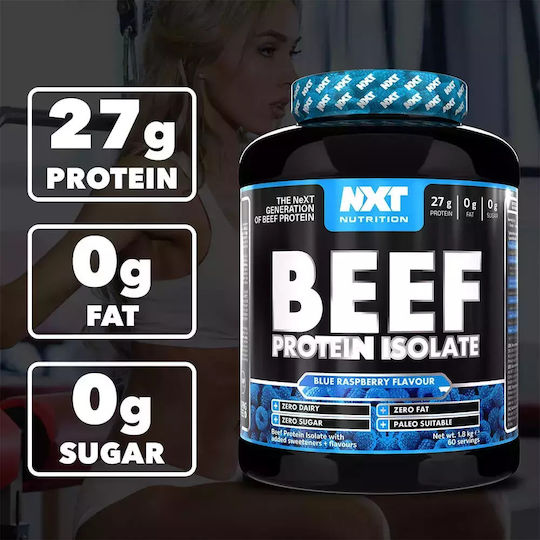 Nxt Nutrition Beef Mass Gain Χωρίς Γλουτένη & Λακτόζη με Γεύση Lemon Ice Tea 1.8kg