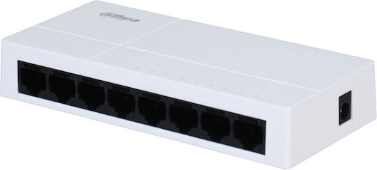 Dahua DH-SG1008L Unmanaged L2 Switch with 8 Gigabit (1Gbps) Ethernet Ports