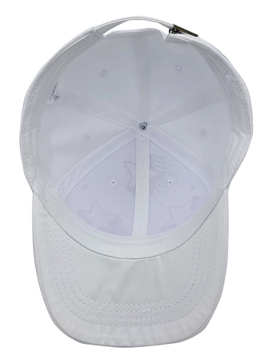 Brims and Trims Kids' Hat Jockey Fabric White