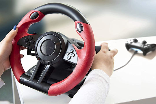 SpeedLink TrailBlazer Racing Wheel Τιμονιέρα με Πετάλια για PS4 / XBOX One / PS3 / PC με 180° Περιστροφής