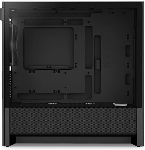 NZXT H3 Flow Gaming Midi Tower Κουτί Υπολογιστή με Πλαϊνό Παράθυρο Μαύρο