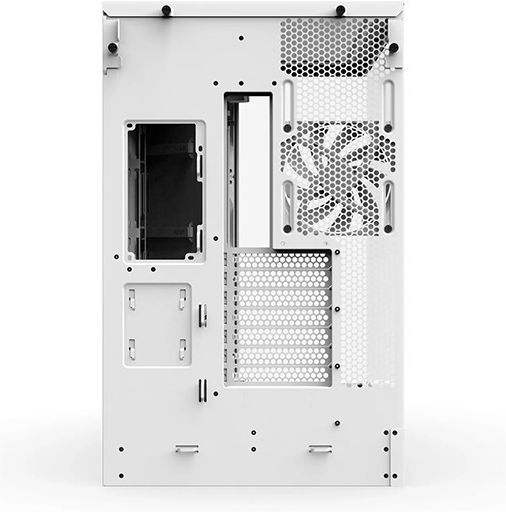 NZXT H9 Flow Gaming Midi Tower Κουτί Υπολογιστή με Πλαϊνό Παράθυρο Λευκό