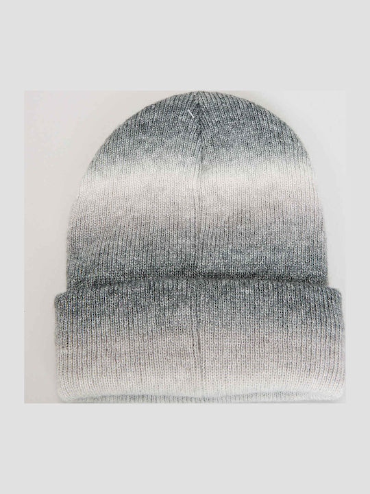 Beanie Unisex Beanie Gestrickt in Gray Farbe