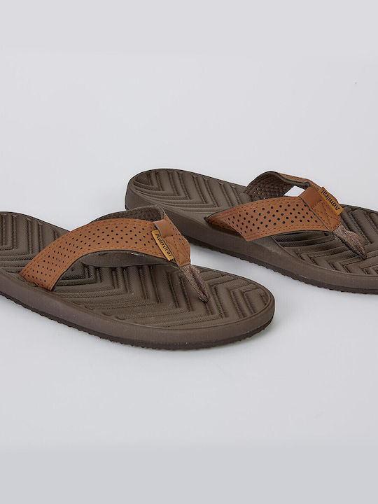 Herren Flip Flops Braun