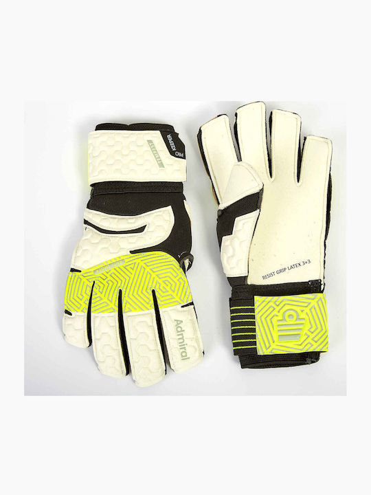 Admiral Adults Goalkeeper Gloves Yellow