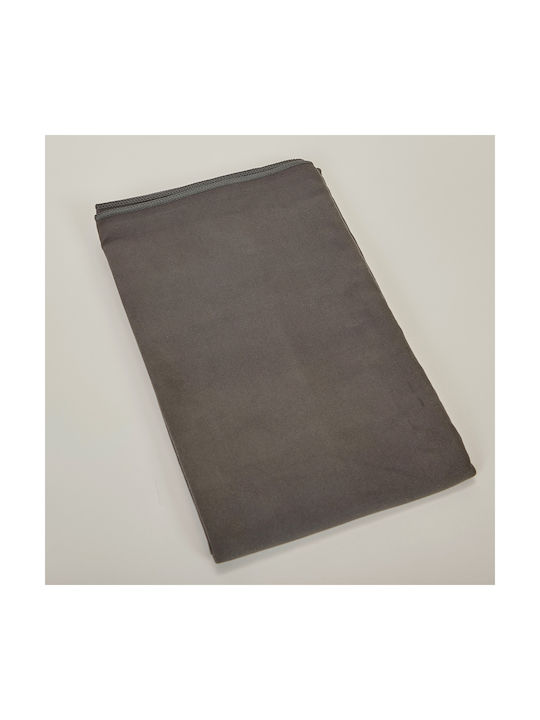 Admiral Yoga Soft Towel Charcoal