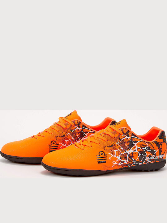 Admiral Football Shoes with Molded Cleats Orange