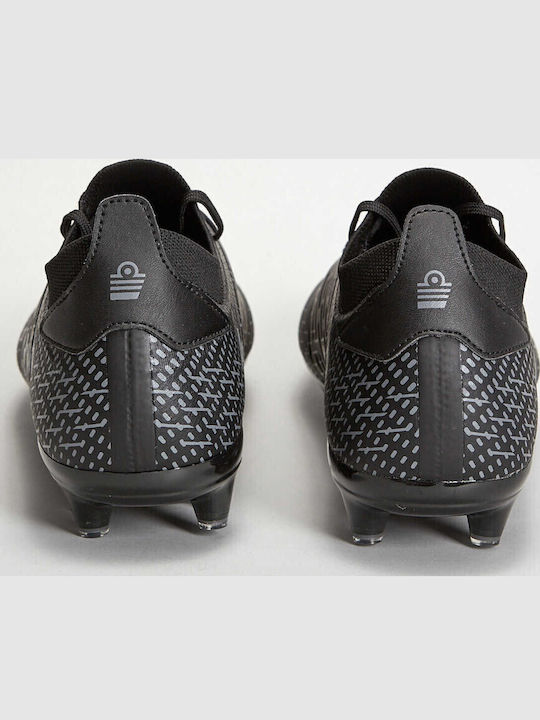 Admiral Football Shoes with Cleats Black