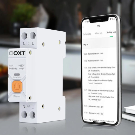 Oxt Intelligent Controller Ρελέ Ράγας 63A
