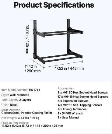 Vevor Аксесоари за Инструменти 1600гр 1бр