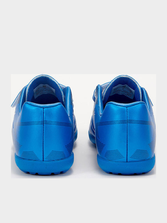 Kids Soccer Cleats with Turf Blue