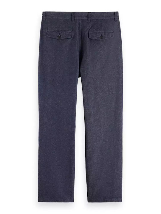 Otis Trousers Chino in Straight Line Blue