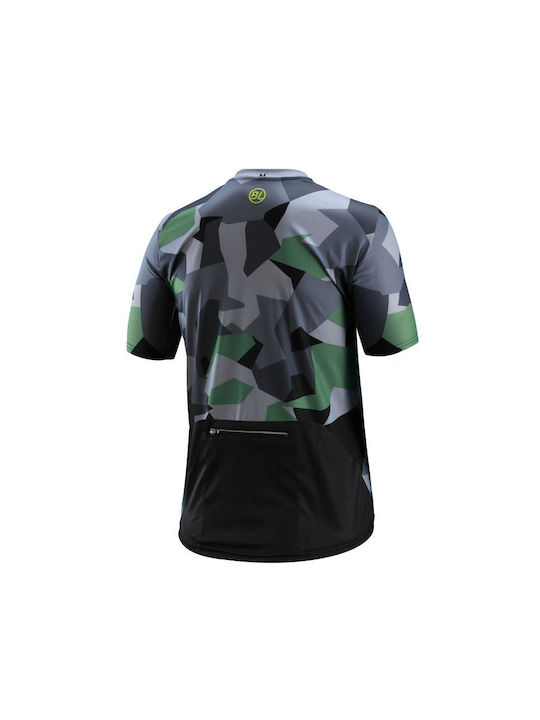 Bicycle Line Collalto Ανδρική Κοντομάνικη Μπλούζα Mountain Bike Πράσινη