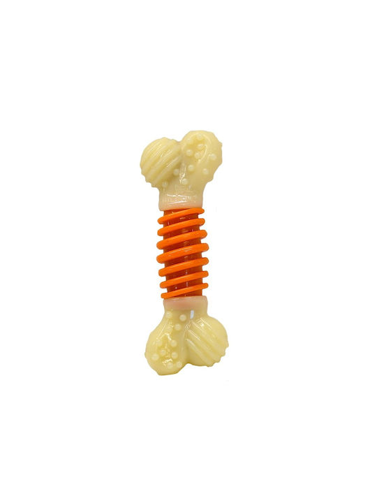 Nylabone Power Double Action Παιχνίδι Κόκκαλο Σκύλου Μασητικό από Καουτσούκ με Γεύση Μπέικον XLarge Πράσινο 1τμχ