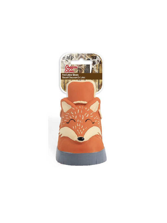 All For Paws Fox Shoes Παιχνίδι Σκύλου από Καουτσούκ με Ήχο 11.5εκ. Πορτοκαλί 1τμχ