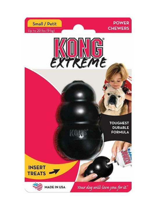 Kong Играчка за кучета Chew Toy от Каучук Large 7.5 см Черен 1 брой