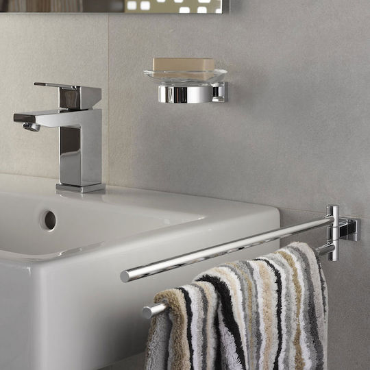 Grohe Essentials Cube Σαπουνοθήκη Ασημί