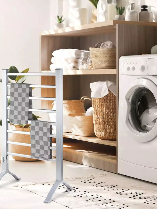 Domo Uscătoare Rufe Pliere Încălzită Pardoseală Inox 150W 52.5x52.5cm