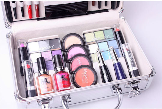 Miss Young Cosmetic Case Silver