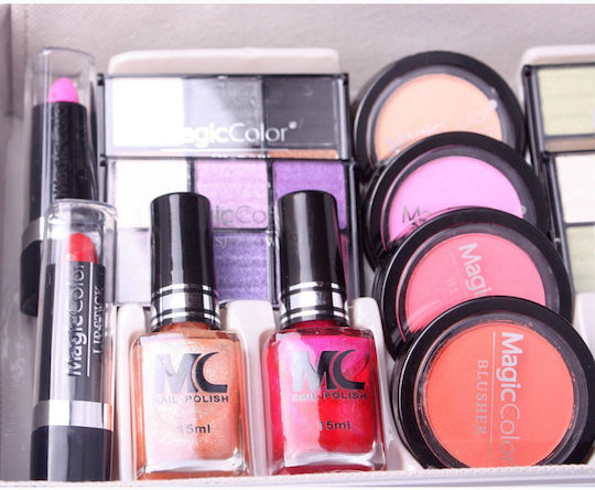Miss Young Cosmetic Case Silver