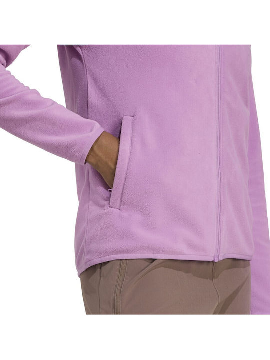 Women's Sweatshirt Jacket Pink