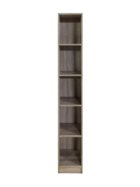 Βιβλιοθήκη Eliot 5s Μπεζ 30x30x180εκ.